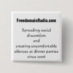 Knopf "unbequemer Ruhen" FDR Button