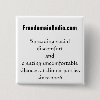 Knopf "unbequemer Ruhen" FDR Button