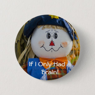Knopf:  Vogelscheuche Button
