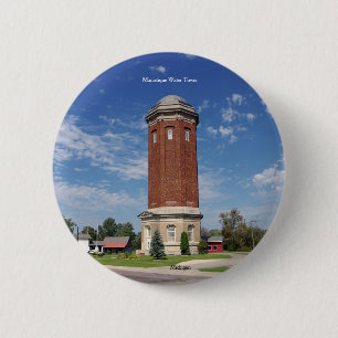 Knopf Wasserturm Manistique Button