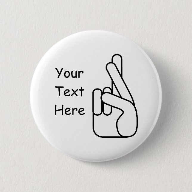 Knopf "Weißer Lüfter" Button (Vorderseite)