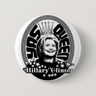 Knopf Yas Königin-Hillary Clinton Button