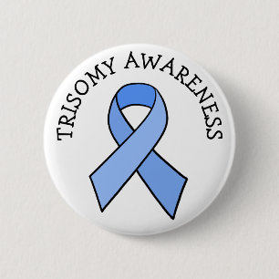 Knopfdruck für die Trisomie Button