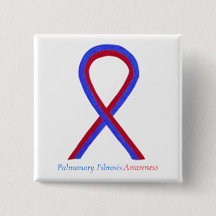 Knöpfe für das Button "Pulmonale Fibrose Awareness