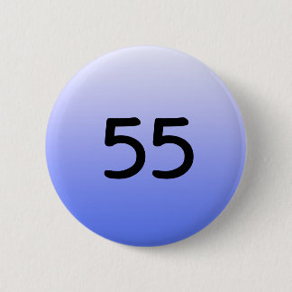 knöpfen Sie ringsum blaue Nr. fünfundfünfzig Button
