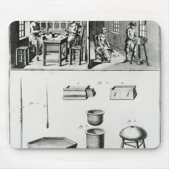 Knopfhersteller u. Spitzehersteller Mousepad (Vorne)