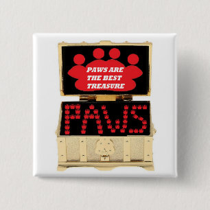 Knopftatzen sind der beste Schatz Button