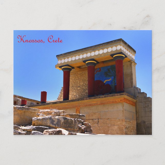 Knossos North Entrance Postkarte (Vorderseite)