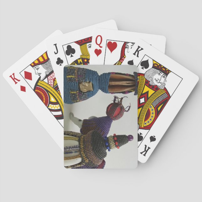 Knotted Porcelain Sculptures Spielkarten (Rückseite)