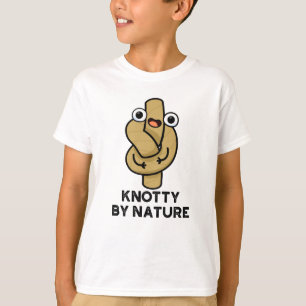 Knotty By Nature Funny Knot Pun T-Shirt