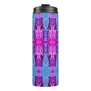 Knotty C Ikat Miami Thermosbecher