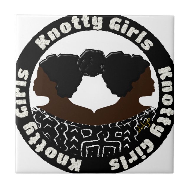 Knotty Girls Fliese (Vorderseite)