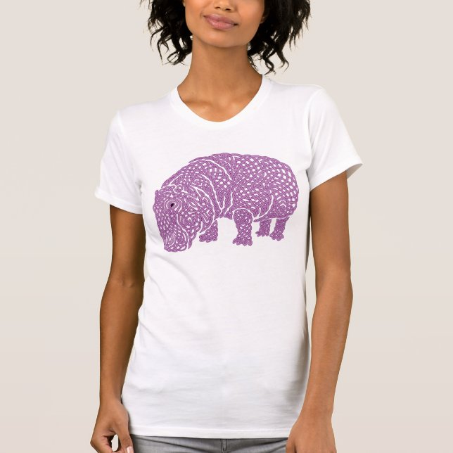 Knotty Hippo T-Shirt (Vorderseite)