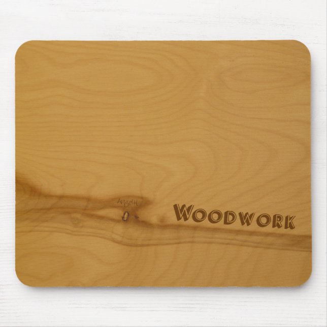 Knotty Wood mousepad (Vorne)