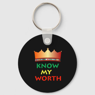 Know My Worth Schlüsselanhänger