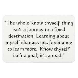 Know Thyself Magnet