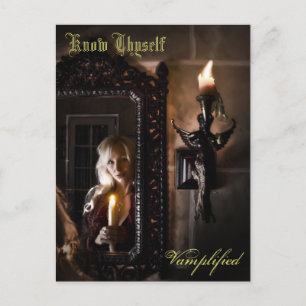 Know Thyself Vamplified Postkarte