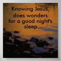 Knowing Jesus, does wonders...