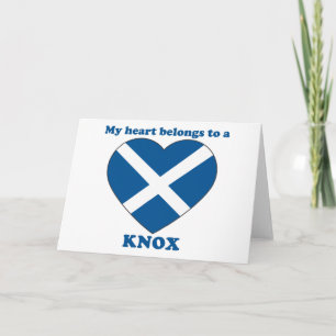 Knox Feiertagskarte