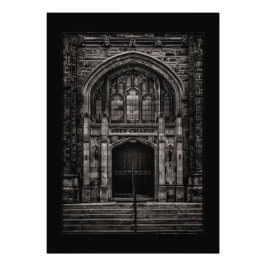 Knox-Uni-Eingang Nr. 1 mit Grenze Fotodruck