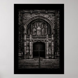 Knox-Uni-Eingang Nr. 1 mit Grenze Poster