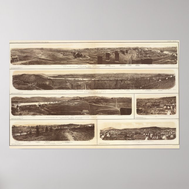 Knoxville, Chattanooga Poster (Vorne)