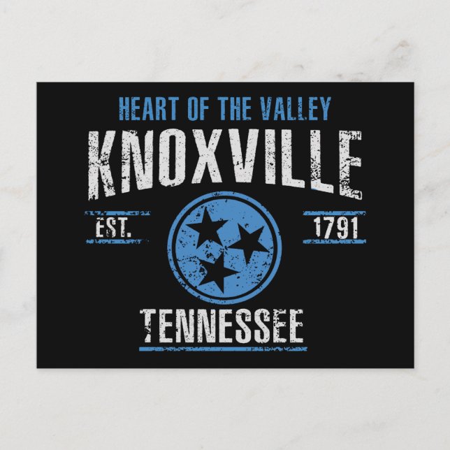 Knoxville Postkarte (Vorderseite)