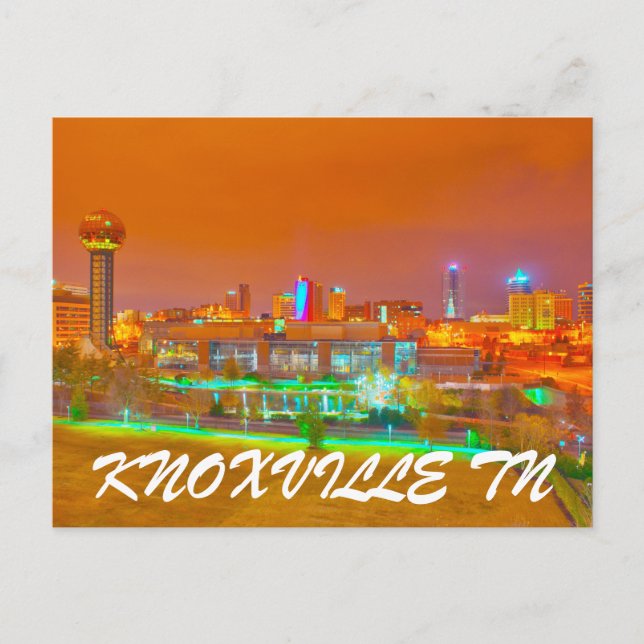 KNOXVILLE POSTKARTE (Vorderseite)