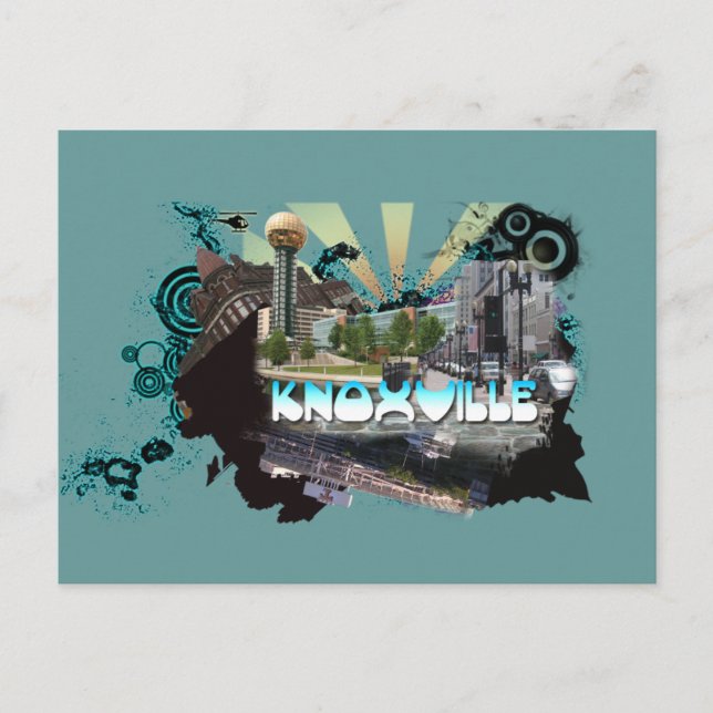 Knoxville Postkarte (Vorderseite)