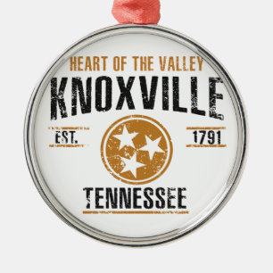 Knoxville Silbernes Ornament