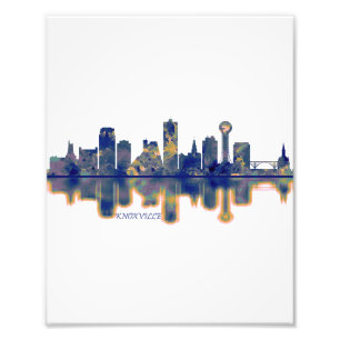 Knoxville Skyline Fotodruck