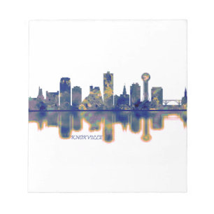Knoxville Skyline Notizblock