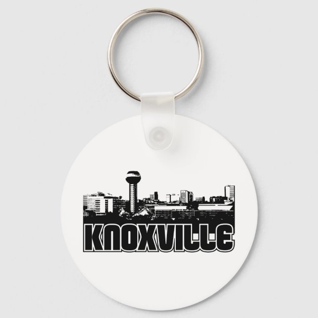 Knoxville Skyline Schlüsselanhänger (Vorderseite)
