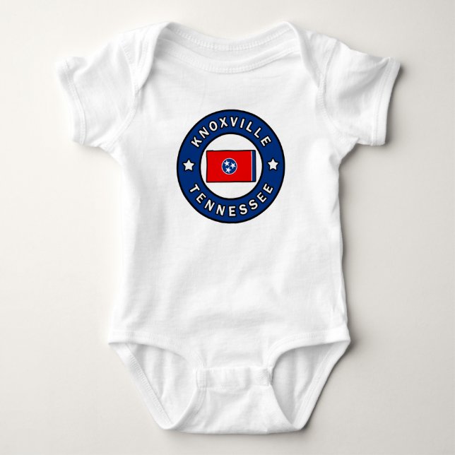 Knoxville Tennessee Baby Strampler (Vorderseite)