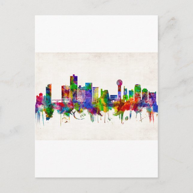 Knoxville Tennessee Feiertagspostkarte (Vorderseite)