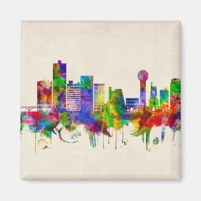 Knoxville Tennessee Magnet (Vorne)