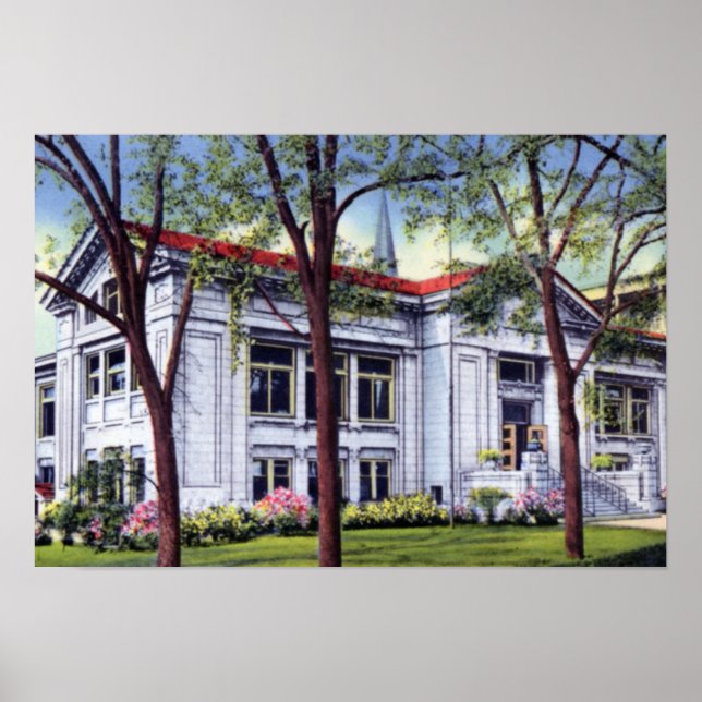 Knoxville Tennessee McGhee Library Poster (Vorne)