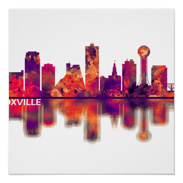 Knoxville Tennessee Poster (Vorderseite)
