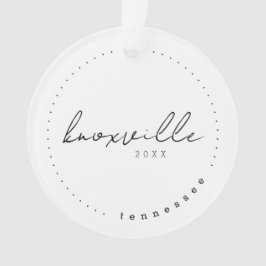 Knoxville, Tennessee Travel Vereinigte Staaten Sim Ornament