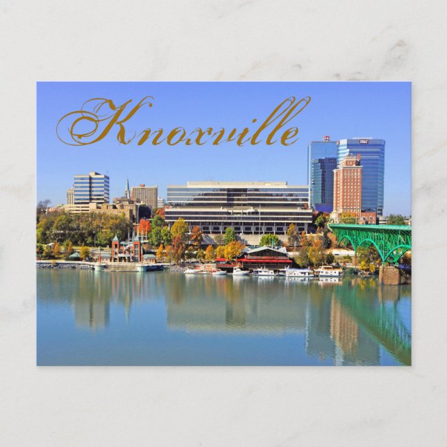 Knoxville, Tennessee, USA Postkarte (Vorderseite)
