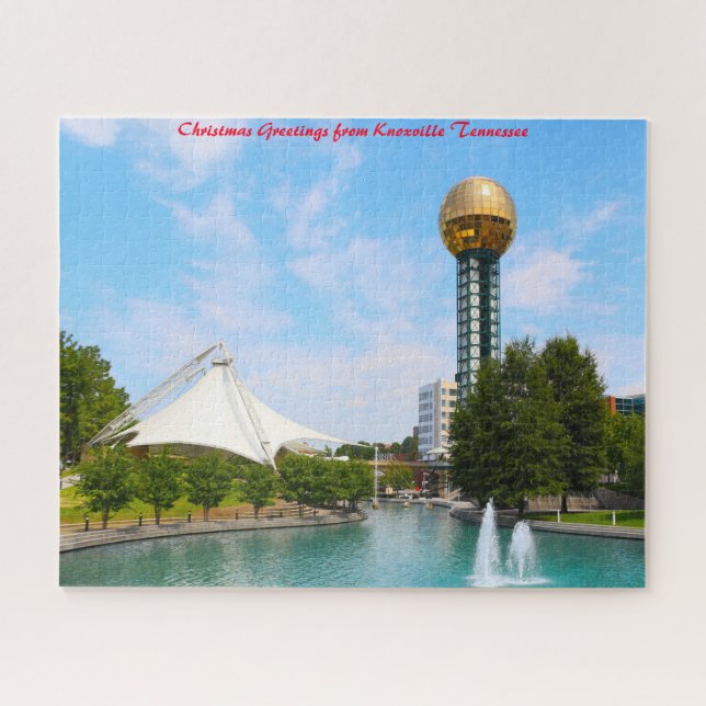 Knoxville Tennessee. Weihnachtsgrüße (Horizontal)