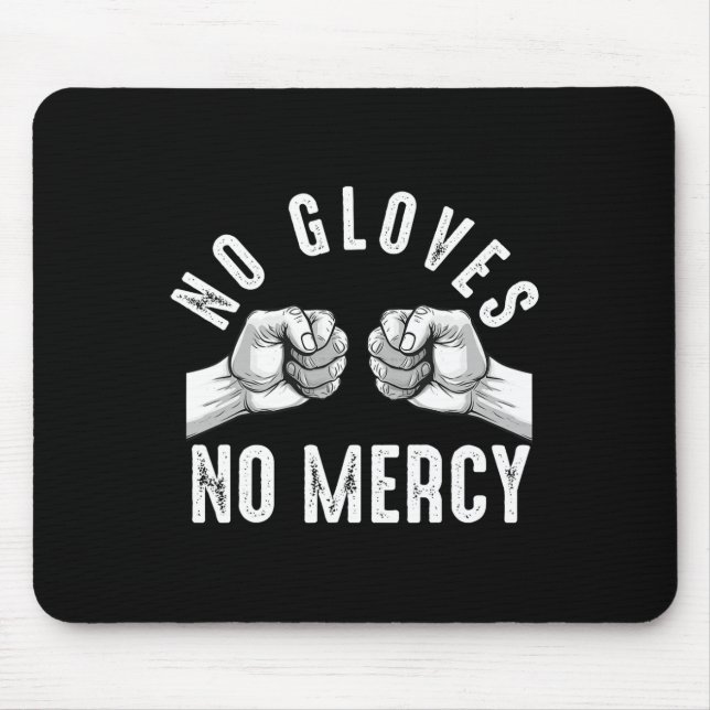 Knuckle Boxing Männer Faustkampf Knuckle Fighter Mousepad (Vorne)