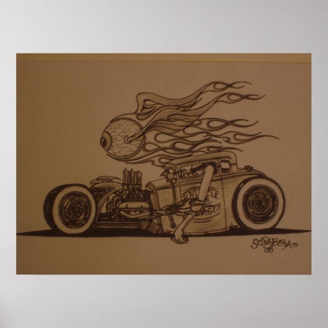 Knuckle draggin' poster (Vorne)