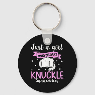 Knuckle Sandwich Zitat für ein Knuckle Sandwich Mä Schlüsselanhänger