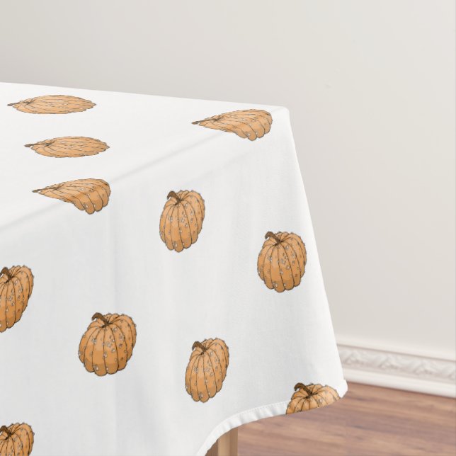 Knucklehead Pumpkin Design Tischdecke (Beispiel)
