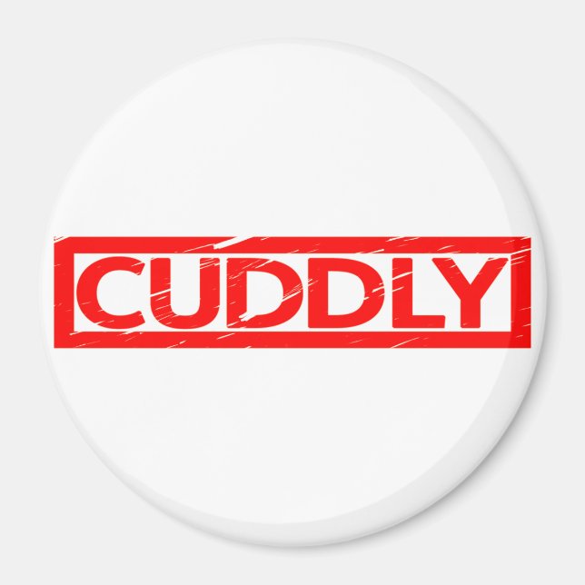 Knuddelige Briefmarke Magnet (Vorne)