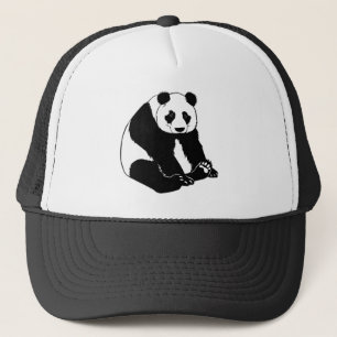 Knuddeliger Panda-Bär Truckerkappe