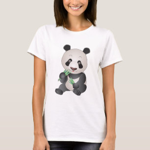 Knuddeliger Panda T-Shirt