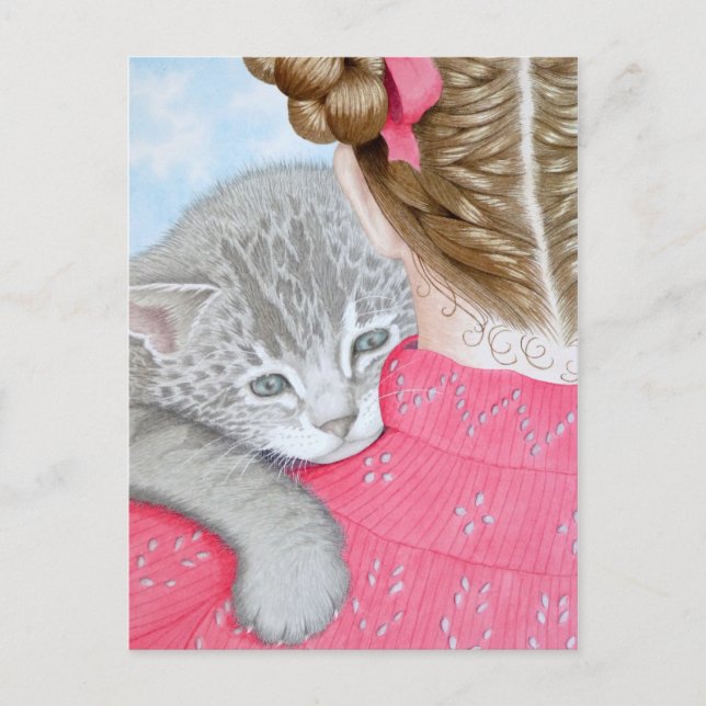 Knuddeln! Postkarte (Vorderseite)