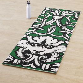 Knüpfarbeit Lion aus dem frühen 20. Jahrhundert Yogamatte